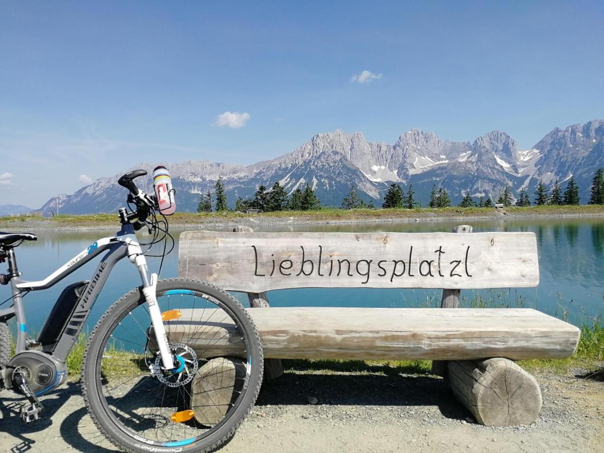 Ferienwohnung Ehrensberger Brixen im Thale Bagian luar foto